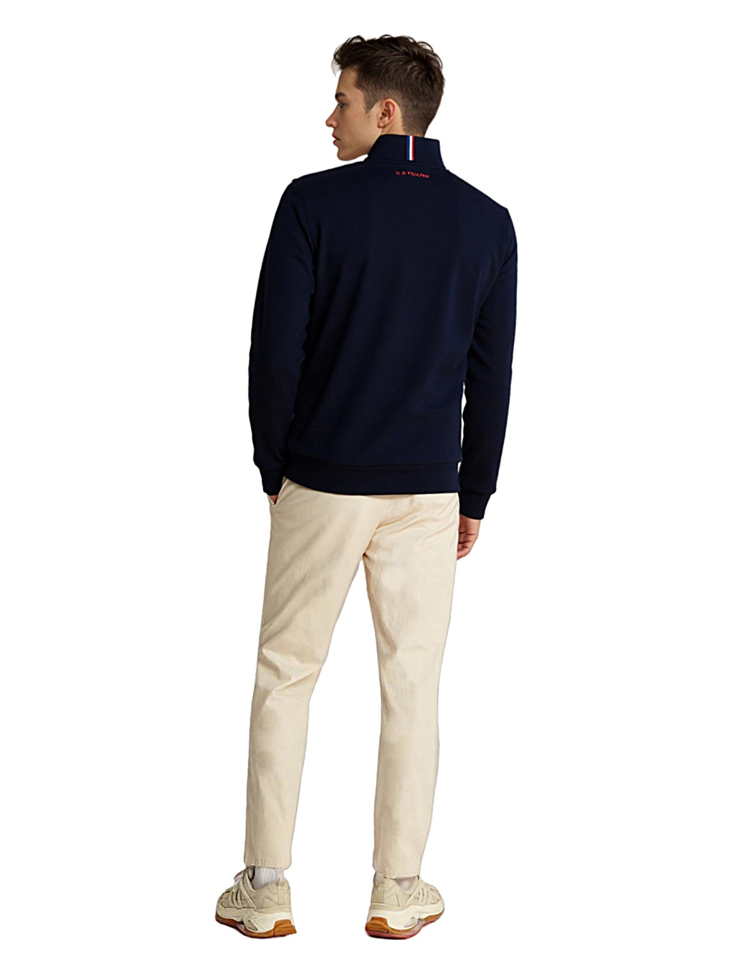 U.S. POLO ASSN. Pullover i sort