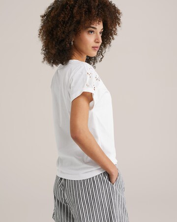 WE Fashion T-Shirt in Weiß