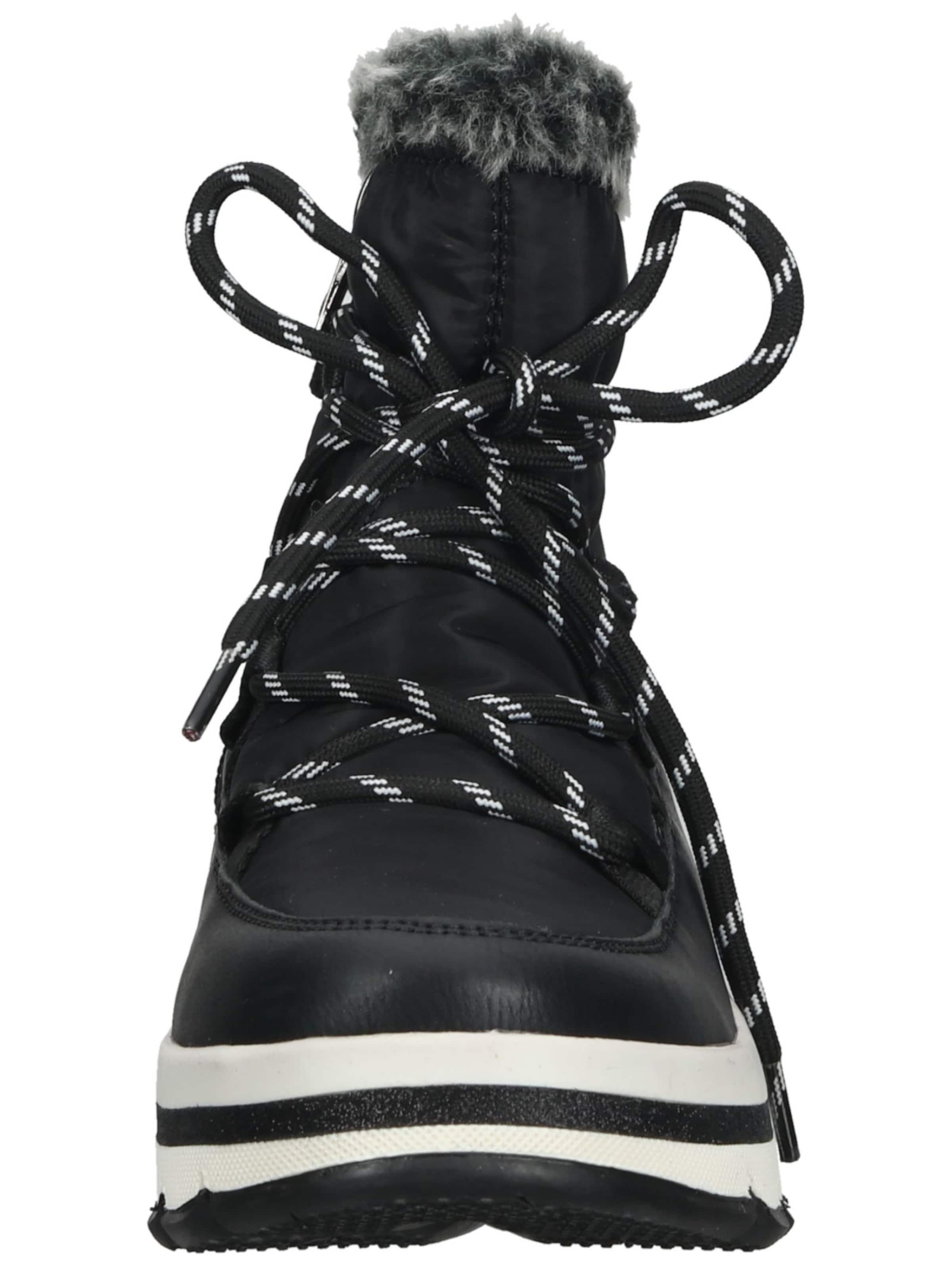 TOM TAILOR Snowboots in Schwarz