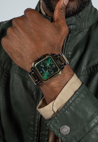 Montre à affichage analogique 'INTEGRITY' GUESS en mélange de couleurs