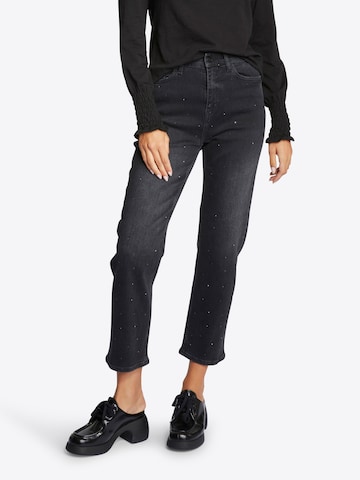 Rich & Royal Regular Jeans i svart: framsida