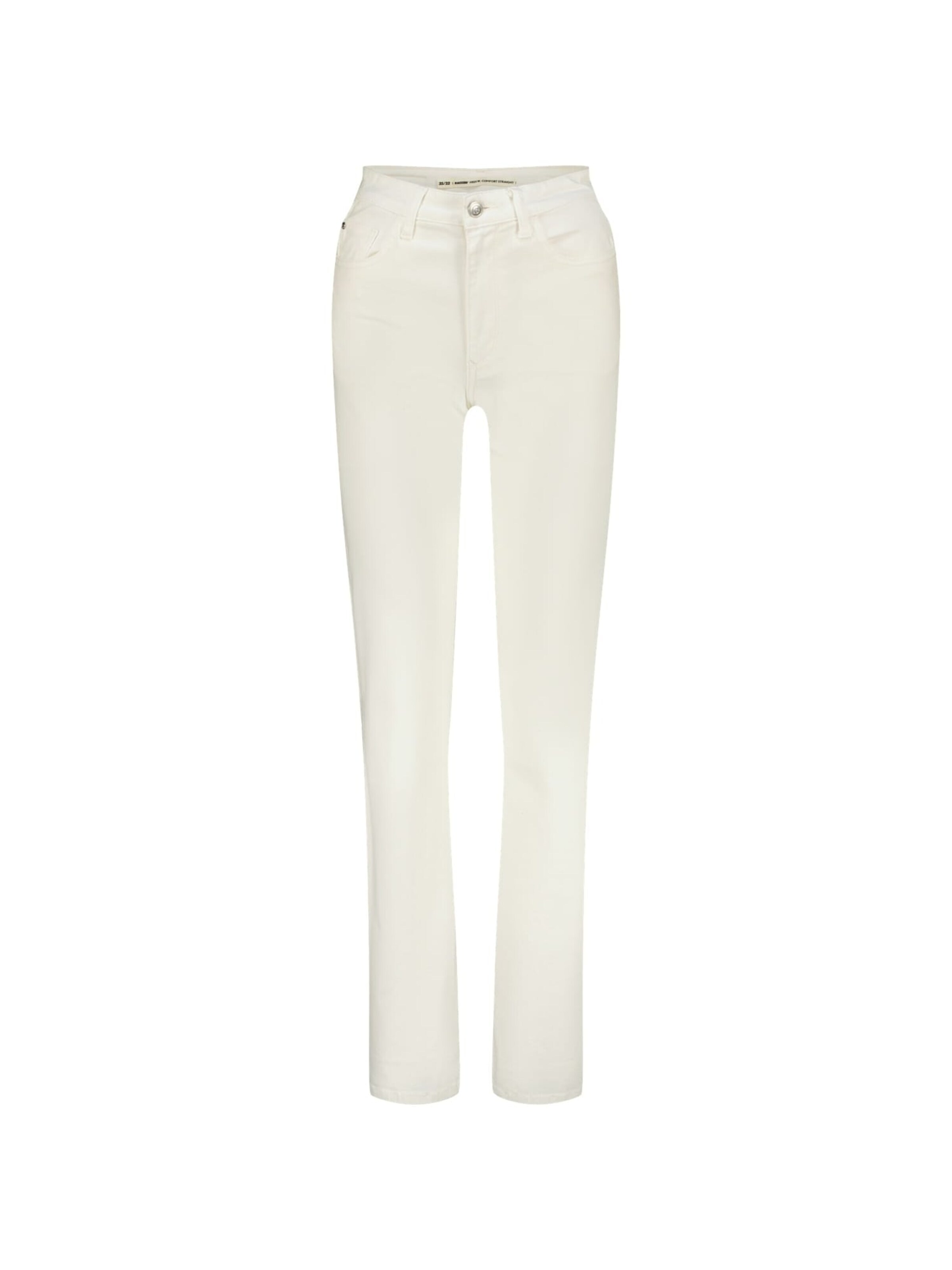 Raizzed Baggy Jeans in Wit: voorkant