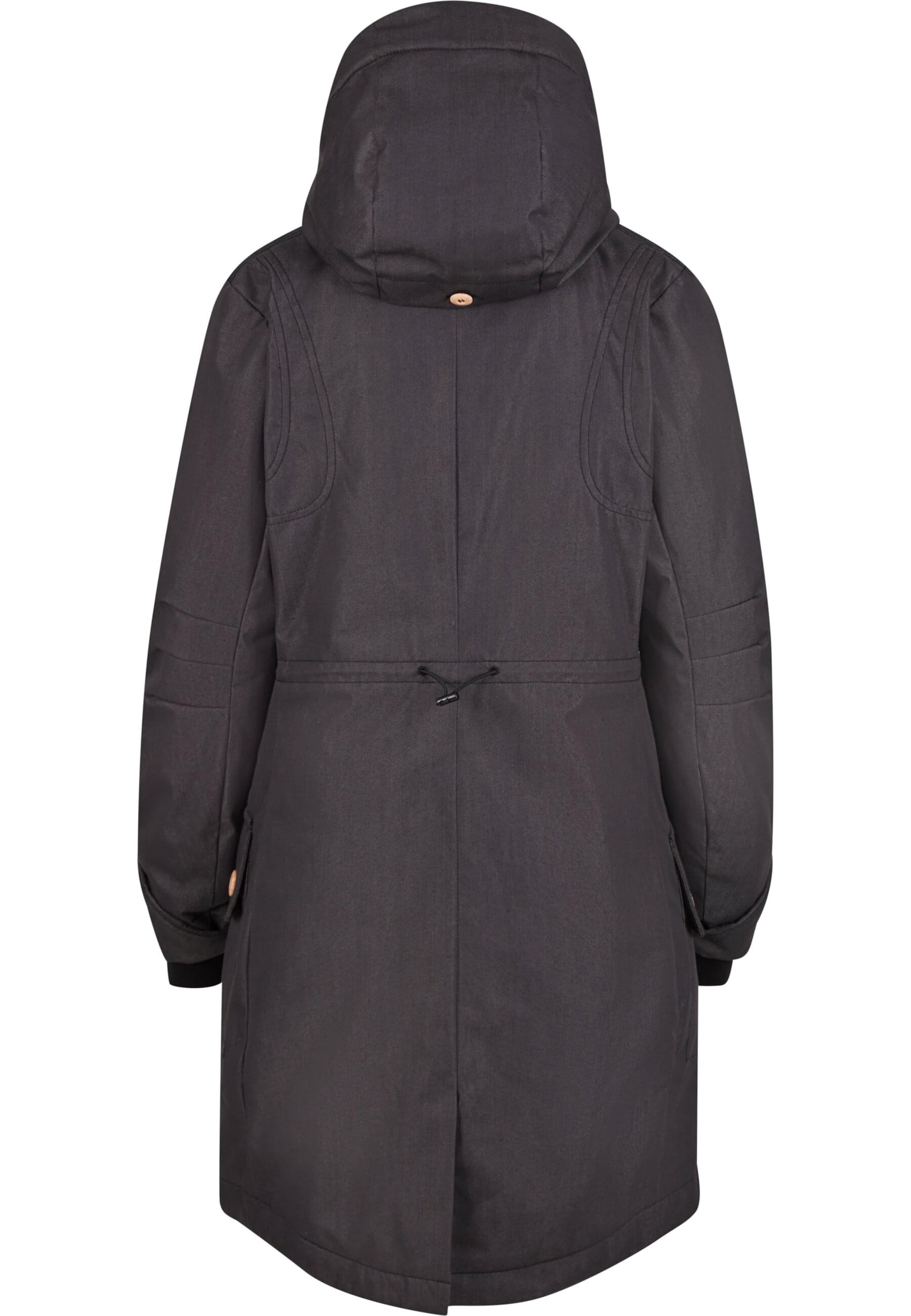 Parka mi-saison Brandit en gris