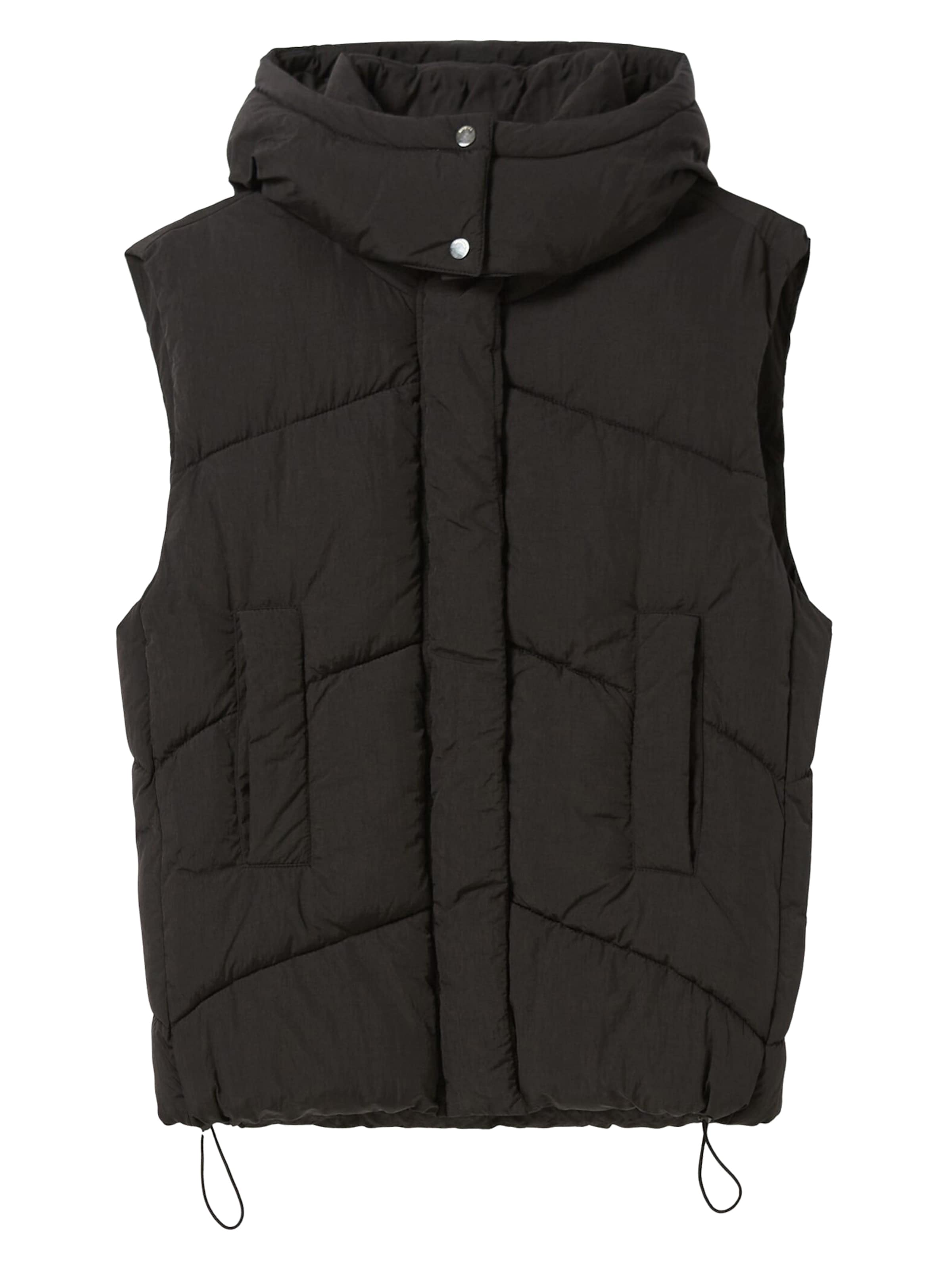 Bershka Väst i svart: framsida