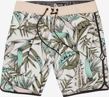 Volcom Zwemshorts in Wit: voorkant