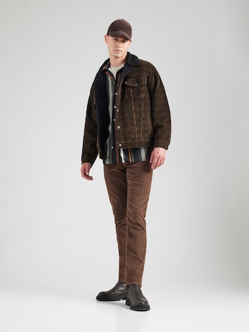 LEVI'S ® - Slimfit Calças de ganga '511® Slim' em castanho