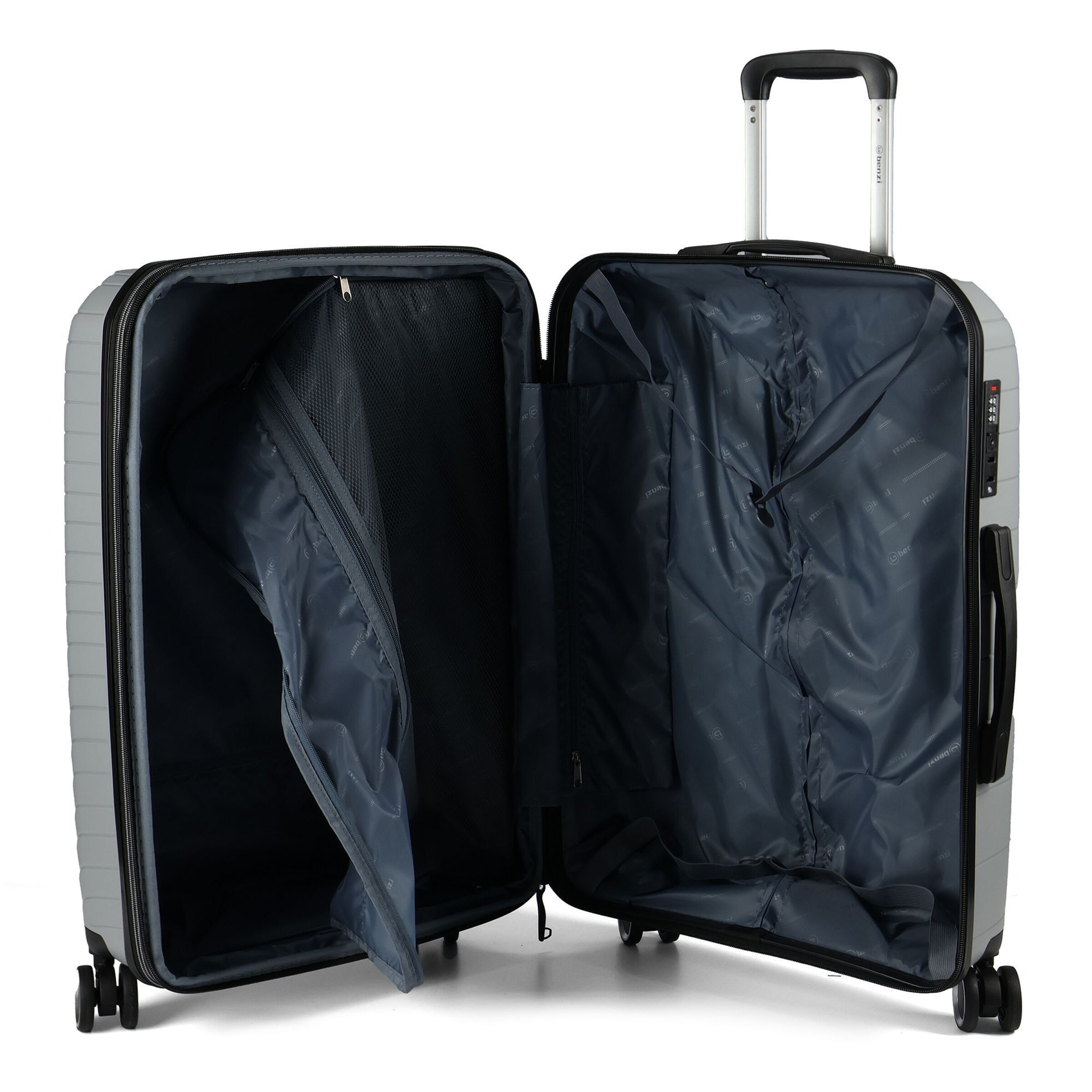 Ensemble de bagages Benzi en gris