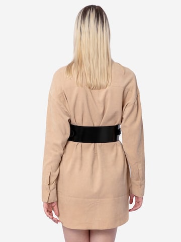 Haute Cuir Riem 'Calliopes Wide Belt' in Zwart