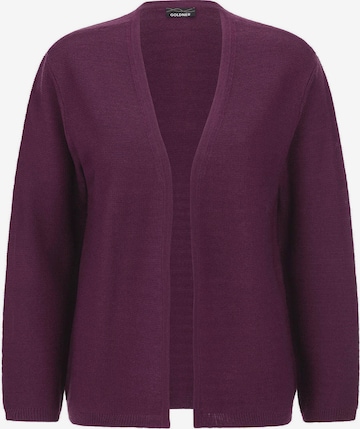 Cardigan Goldner en violet : devant