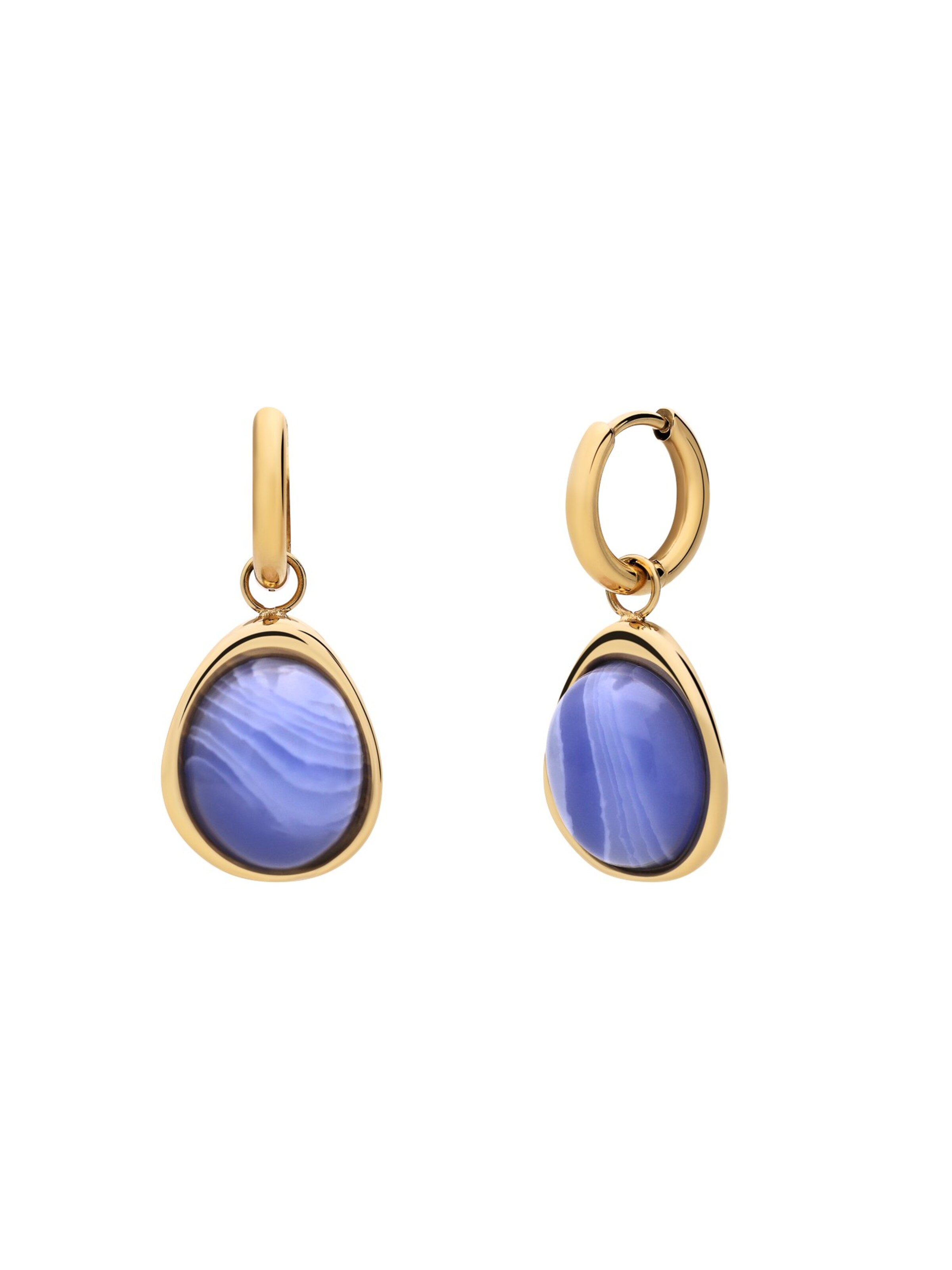 Lucardi Oorbellen in Goud: voorkant