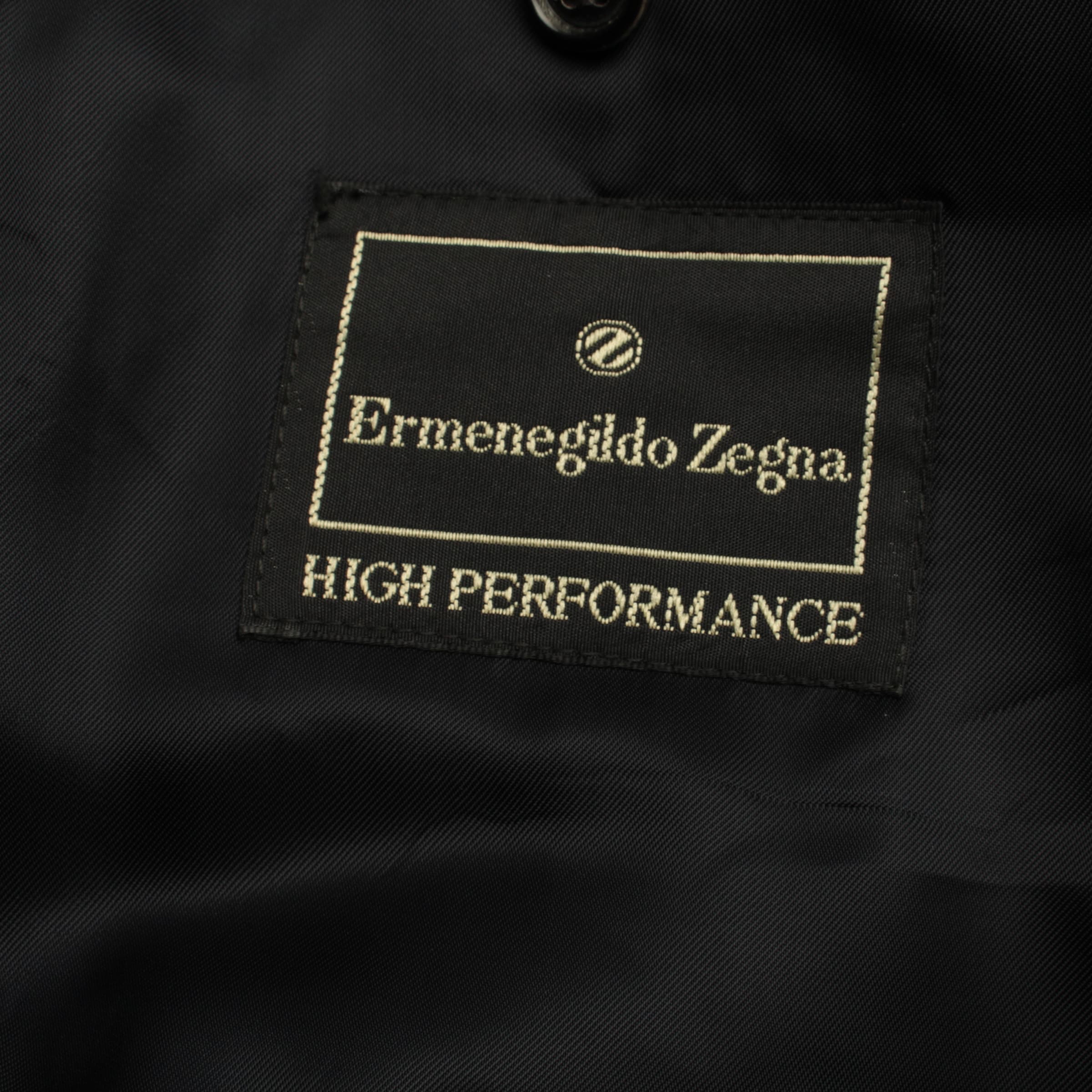 Zegna Suit Jacket in XL in Blue