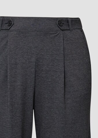 QS Wide Leg Hose in Grau