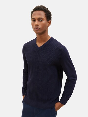 TOM TAILOR Pullover in Blau