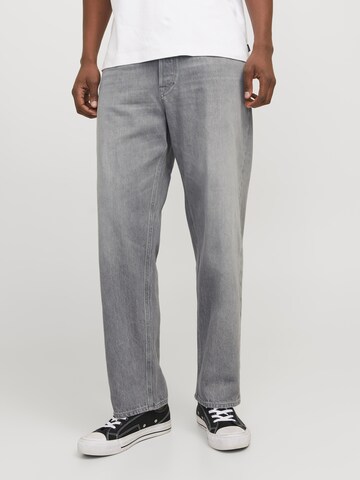 JACK & JONES Свободный крой Джинсы 'JJIEddie JJOriginal' в Серый: спереди