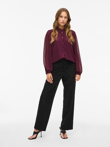 VILA - Blusa 'VIMicada' en rojo