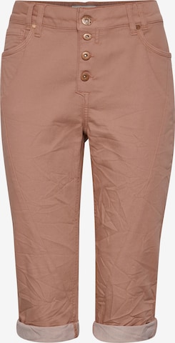 PULZ Jeans Skinny Pants 'ROSITA' in Pink: front