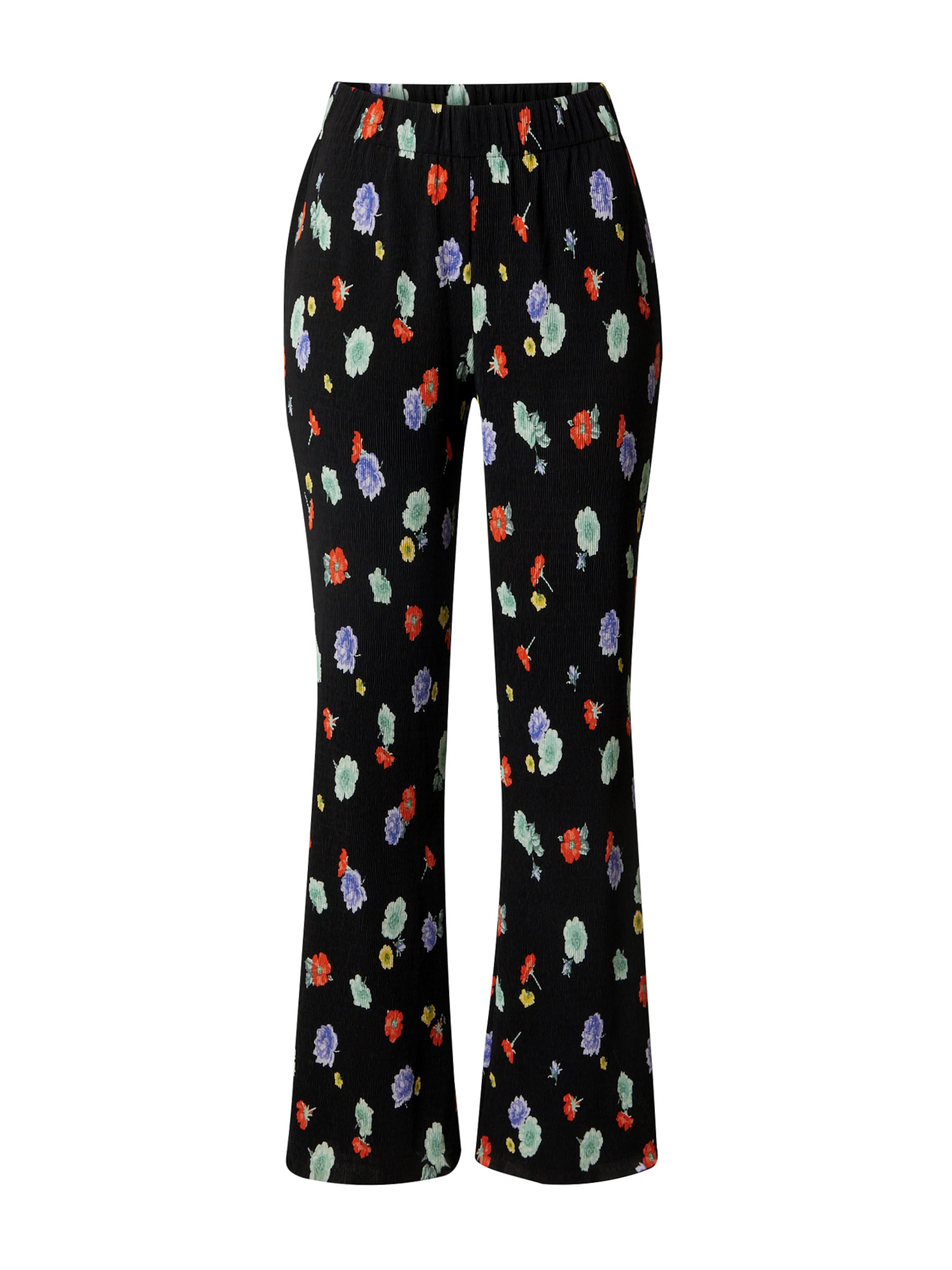 Envii Bootcut Broek 'METTE' in Zwart: voorkant