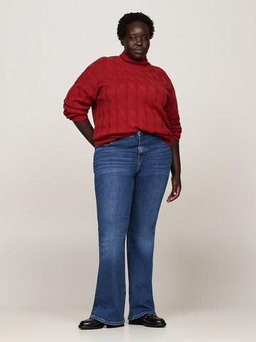 Tommy Hilfiger Curve Pullover in Rot