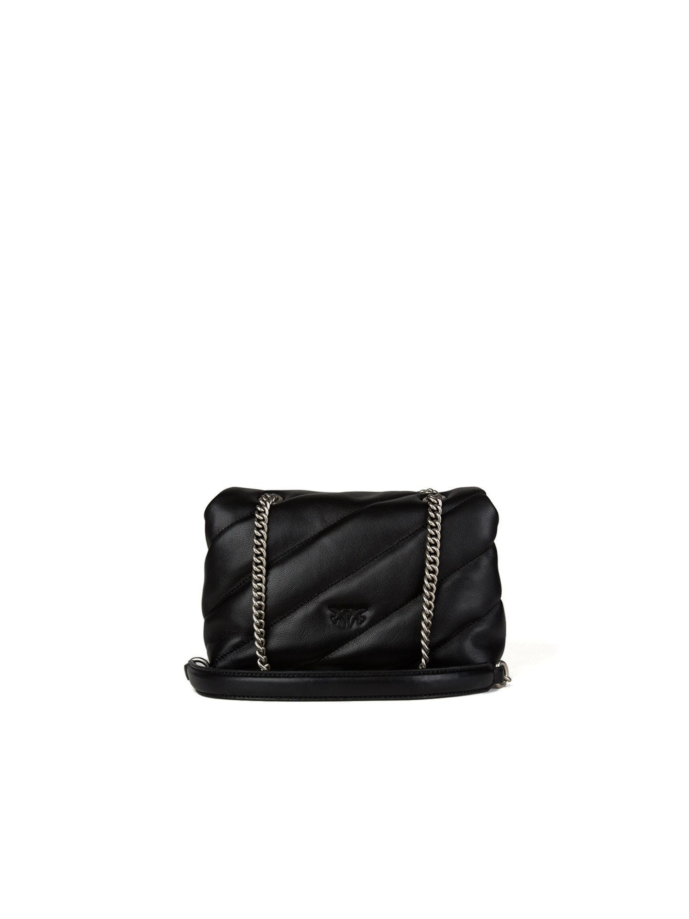 PINKO Schoudertas 'Mini Love Puff Crossbody Bag' in Zwart