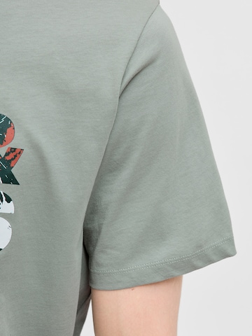 JACK & JONES Футболка 'JJGEPLAS' в Зеленый