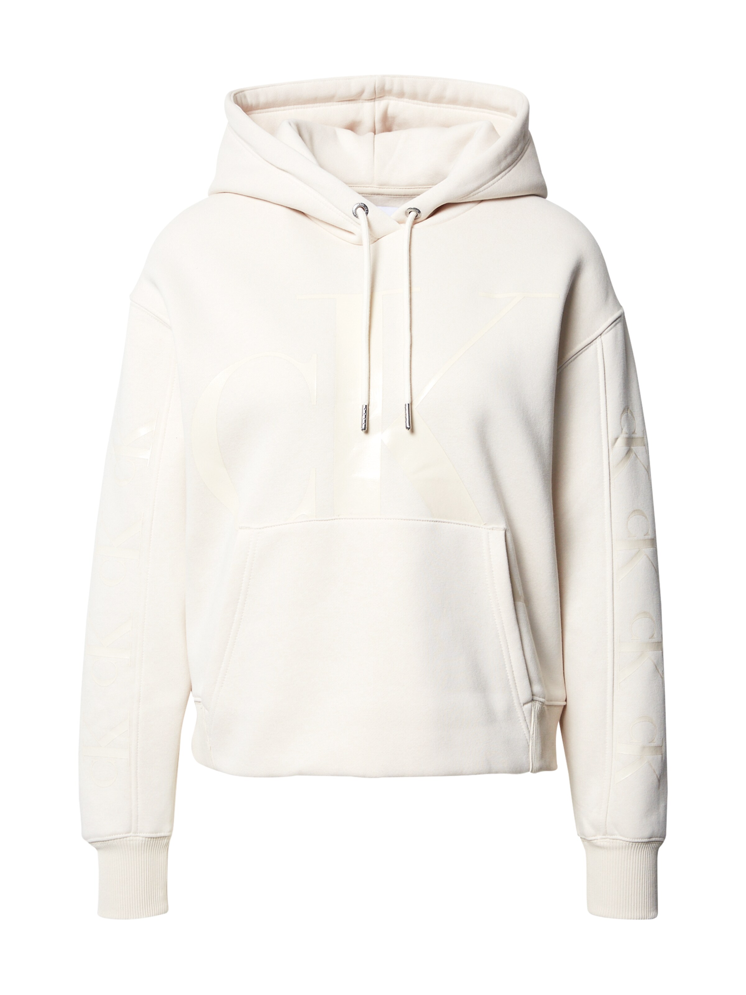 calvin klein sweatshirt beige