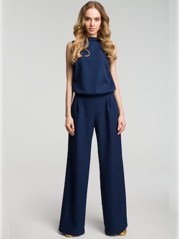 made of emotion - Jumpsuit en azul