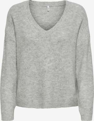 ONLY Pullover 'ONLARIZONA' in Grau: Vorderseite