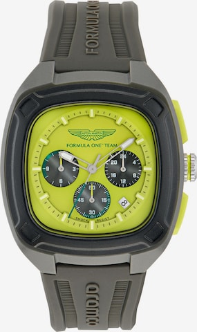 Aston Martin Analog watch 'Ovr W' in Grey: front