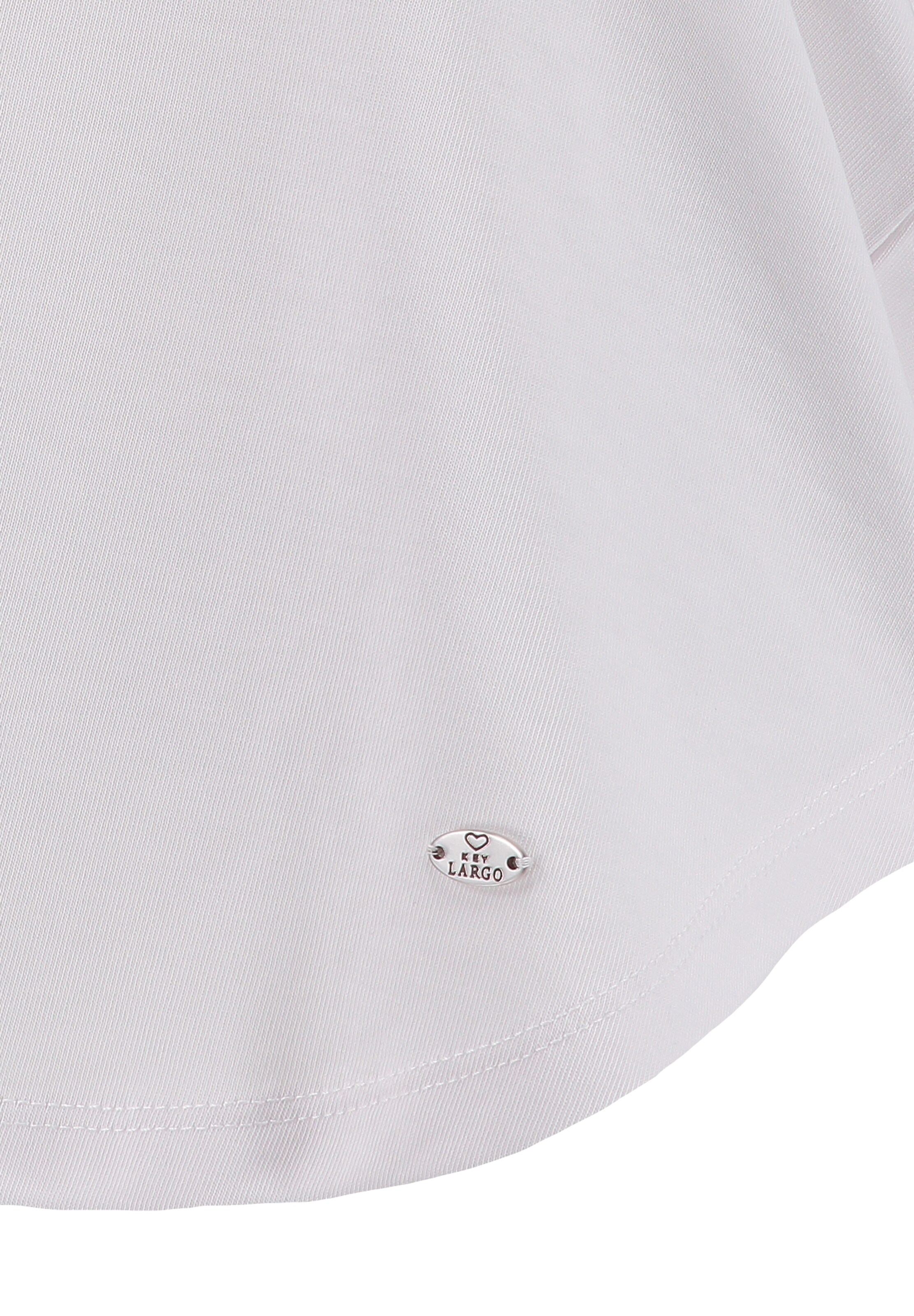 Maglietta 'Cat' di Key Largo in bianco