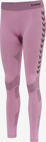 Hummel Skinny Sportbyxa 'First' i lila