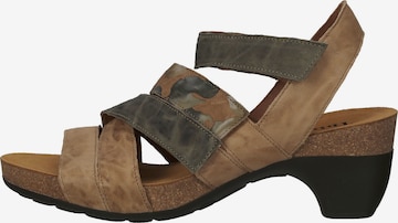 THINK! Strap Sandals in Brown