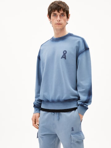 ARMEDANGELS Pullover EMAAL GMT DYE in Blau: Vorderseite