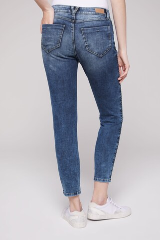 Soccx Slimfit Jeans i blå