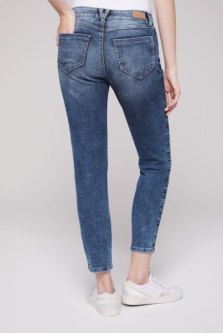 Soccx Slimfit Jeans in Blau