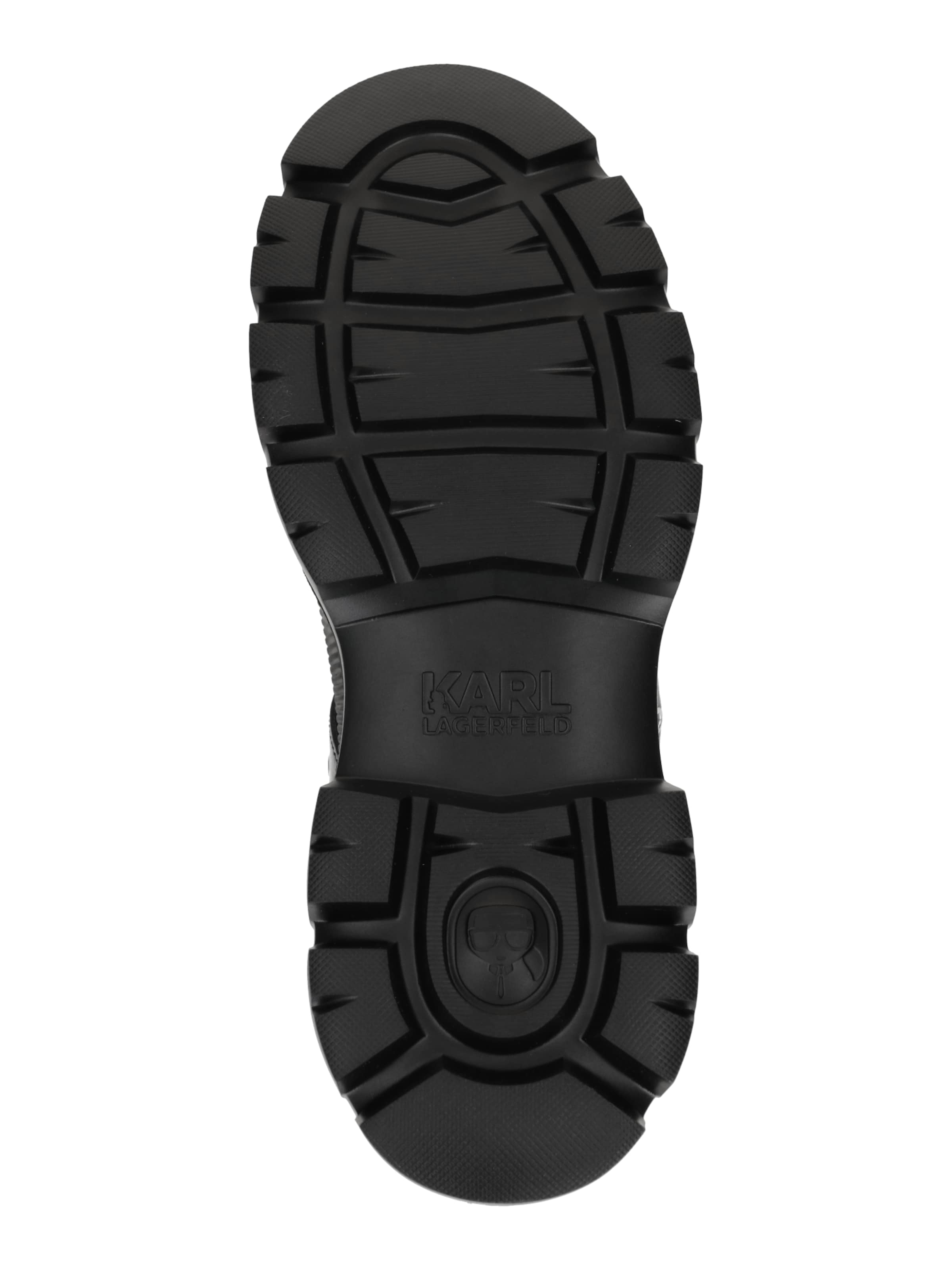 Karl Lagerfeld Ботинки на шнуровке в Черный