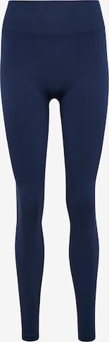 Hummel Workout Pants in Blue: front