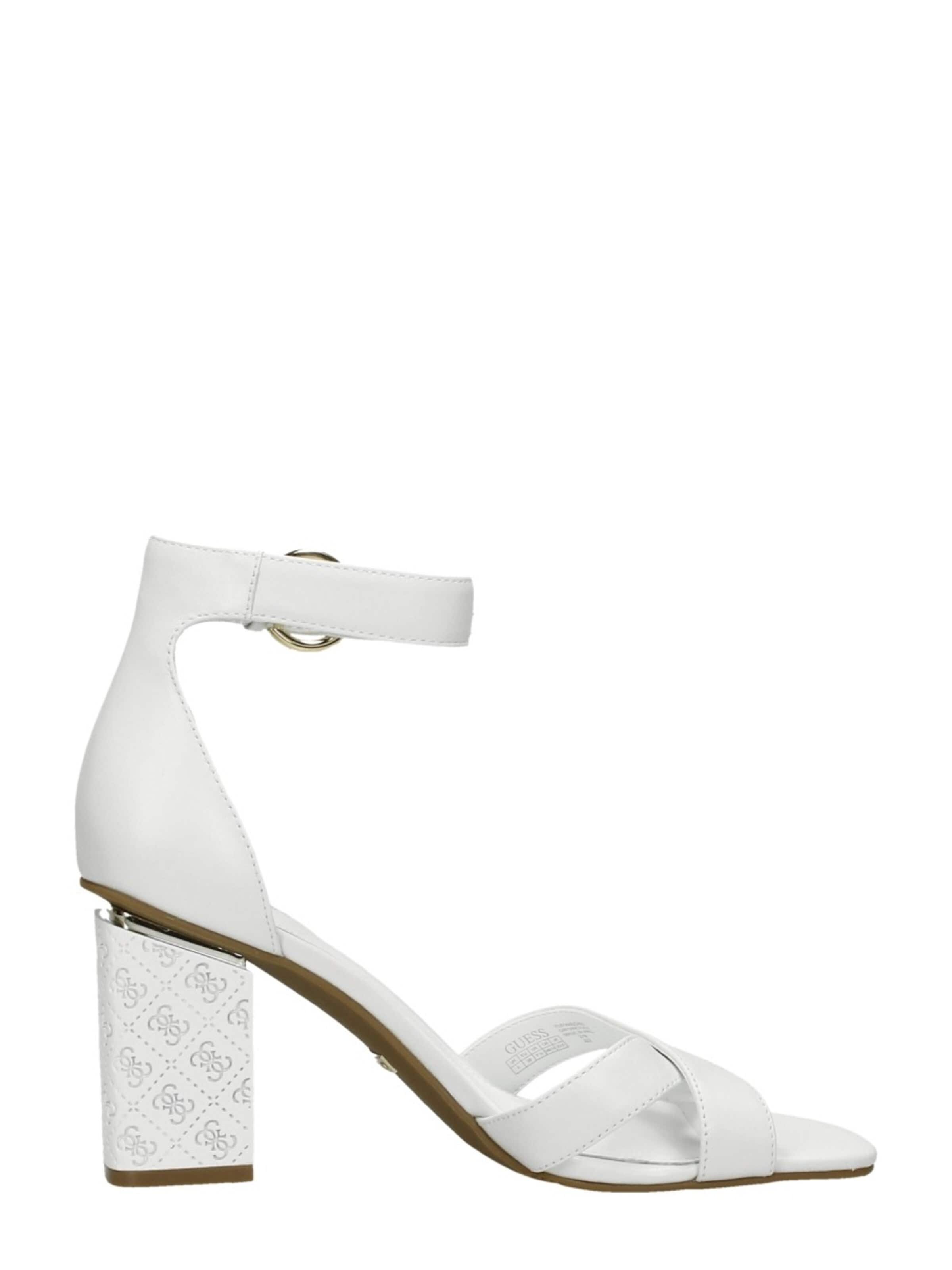 Sandales 'Yancy' GUESS en blanc