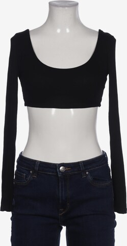 Asos Top & Shirt in XS in Black: front