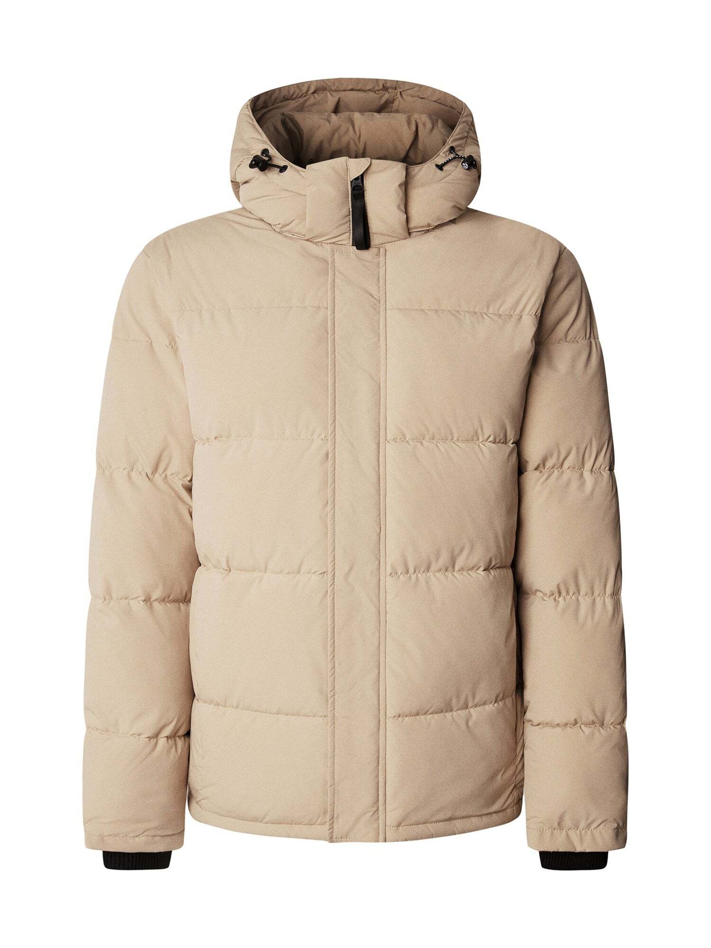Veste d’hiver 'JOBIAS' Pepe Jeans en beige : devant