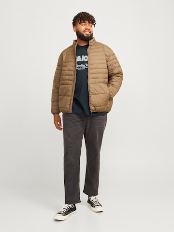 Jack & Jones Plus T-Shirt 'JORBRONX' in Grün