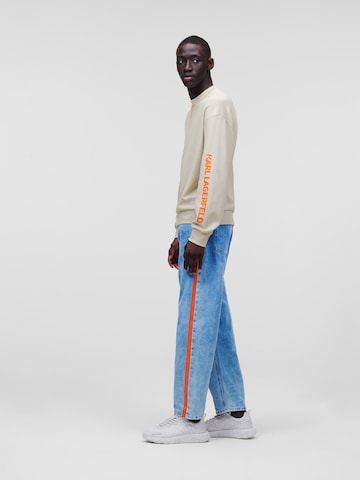 oranžinė Karl Lagerfeld Megztinis be užsegimo