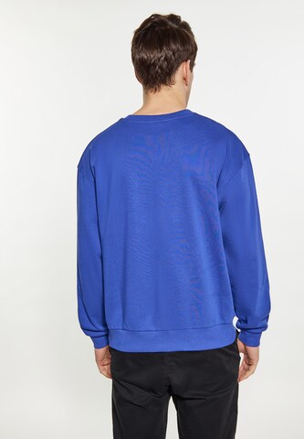 Sweat-shirt MO en bleu