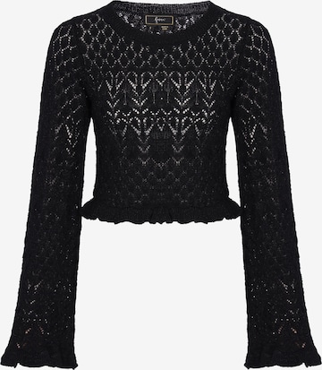 faina - Pullover em preto: frente