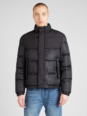HUGO RedPrijelazna jakna 'Balto' - crna boja: prednji dio
