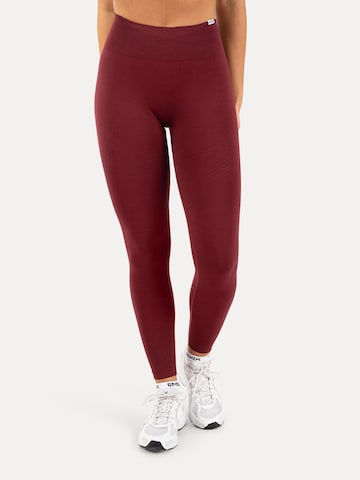 Smilodox Slim fit Leggings 'Vonda' in Red: front