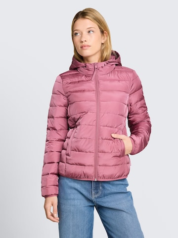 purpurinė TOM TAILOR DENIM Demisezoninė striukė: priekis