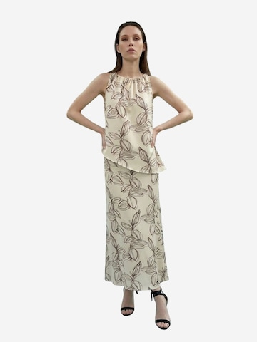 My fashion Kostuum in Beige: voorkant