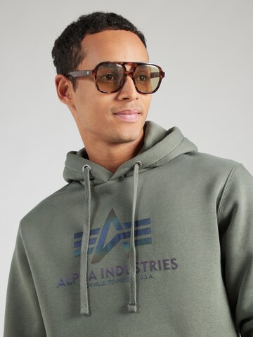 ALPHA INDUSTRIES Mikina – zelená