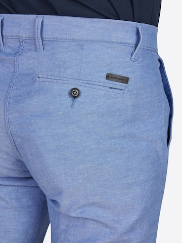 Effilé Pantalon chino 'Colmar' PIERRE CARDIN en bleu