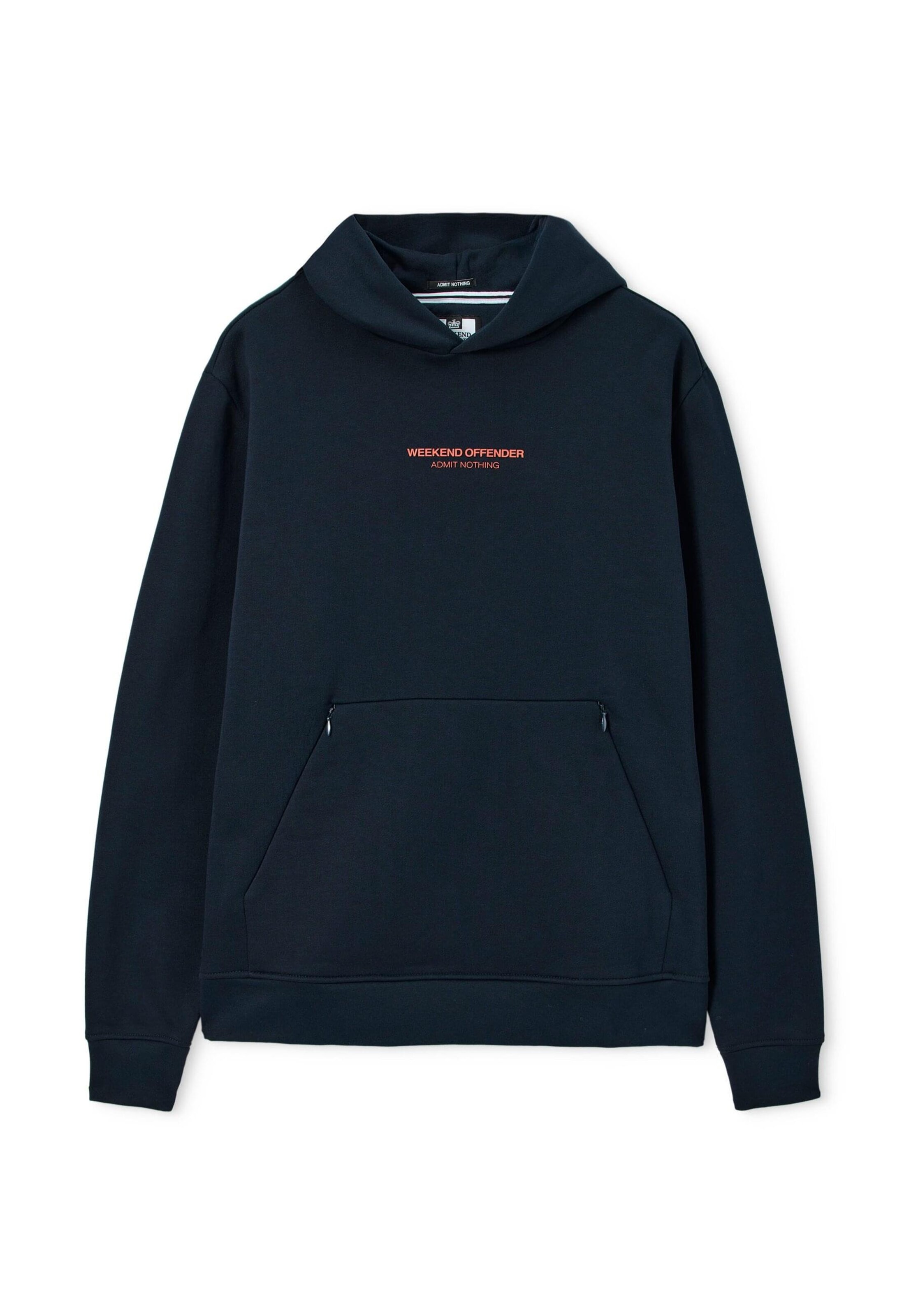 Weekend Offender Swearshirt 'Cobain' in Blau: Vorderseite